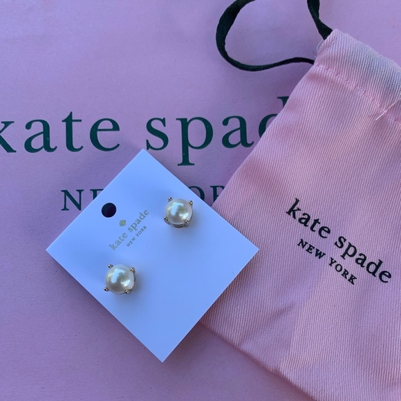 Kate Spade Pearl Cream O0RU1011 Earrings - Picture 3 of 10